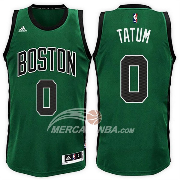Maglia NBA Tatum Boston Celtics Verde2